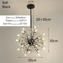 GobekUsa Crystal Bionic Petals Chandelier for Living Dining Bedroom Hall Hotel Decor