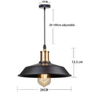 GobekUsa Black Farmhouse Pendant Light for Kitchen Island Stair Dining Hallway