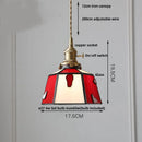 GobekUsa Gray Glass LED Pendant Light Fixture with Adjustable Hang Lamp