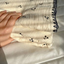 GobekUsa Korean Cotton Cartoon Blanket for Travel & Home - Kids, Adults