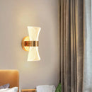 GobekUsa Gold Nordic Acrylic LED Wall Lights for Bedroom Living Room Decoration