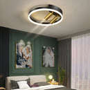 GobekUsa Gold LED Ceiling Lights Remote Control Dimmable Living Room Kitchen Lighting