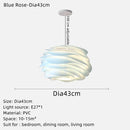 GobekUsa CARMINA Rose Flower Pendant Lights for Kitchen Bedroom Living Room
