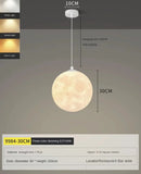 GobekUsa LED Moon Planet Ceiling Chandelier for Home Decor