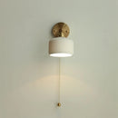 GobekUsa Ceramic LED Wall Sconce Up Down Rotate Pull Chain Mirror Light