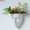 GobekUsa Ceramic Wall-mounted Vase for Plant Pots and Flower Arrangement