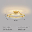 GobekUsa Black Gold Round Chandelier: Modern Design Ceiling Lamp for Home Decoration