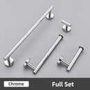 GobekUsa Brushed Gold Bathroom Accessories Set: Towel Rail, Paper Holder, Hook, Stainless Steel