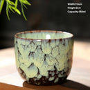 GobekUsa Japanese Kiln Transformation Ceramic Tea Cup Espresso Coffee Mug Pottery Kung Fu Teacup
