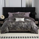 GobekUsa Butterfly Jacquard Lyocell Cotton Luxury Bedding Set Full Queen
