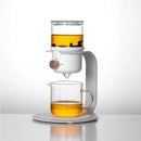 GobekUsa Glass Kung Fu Tea Pot for Tea and Coffee Brewing
