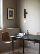 GobekUsa Industrial Water Pipe Chandelier for Home Bar Kitchen Restaurant Pendant Lamp