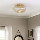 GobekUsa Iron Art Ceiling Light for Living Room Bedroom Hallway Kitchen Balcony