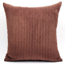 GobekUsa Corduroy Pillow Cover: Striped Cushion for Sofa Bed - Nordic Home Decor