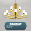 GobekUsa Chinese Style Luxury Living Room Chandelier for Elegant Homes