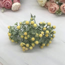 GobekUsa Foam Ball Artificial Flower Home Decoration Set