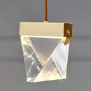 GobekUsa Crystal Chandelier: Nordic Luxury Pendant Lights for Dining Room, Study Room, Kitchen & Bedroom
