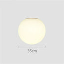 GobekUsa LED Glass Ball Wall Sconce Light 14cm 25cm 35cm Dioscuri Parete Ceiling Lamp