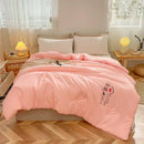 GobekUsa Cotton Soya Fibre Filling Quilted Comforter Blanket - All Seasons Luxe Bedding