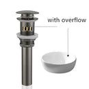 GobekUsa Brushed Gold Pop-up Drain Assembly Kit for Bathroom Sink Vessel Vanity