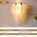 GobekUsa Luxe Crystal Glass Wall Lamp for Aisle, Living Room, Bedroom & Corridor Lighting