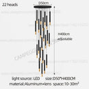 GobekUsa Black Gold Pendant Lamp: Modern Nordic Designer LED Indoor Lighting