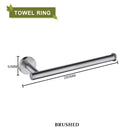 GobekUsa Brushed Gold Bathroom Accessories Set Hand Towel Bar Rack Toilet Paper Holder