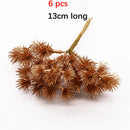 GobekUsa Gold Hybrid Flower Cherry Stamen Berries Bundle for DIY Decor