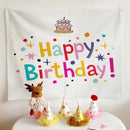 GobekUsa Birthday Wall Tapestry Decoration Party Bedroom Hanging Cloth