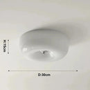 GobekUsa French Cream Ceiling Lamp for Bedroom Children's Room Balcony, Simple Creative Decorative Lighting