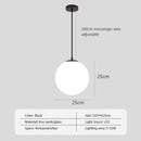 GobekUsa Glass Ball Pendant Lights: Elegant Globe Hanging Lamps for Home, Restaurant & Bar.
