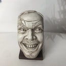 GobekUsa Johnny Statue Bookshelf Bookend Funny-face Home Decoration Desktop Ornament