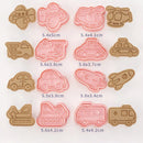 GobekUsa Engineering Truck Cookie Cutters Set