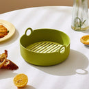 GobekUsa Air Fryer Oven Baking Tray Chicken Basket Mat Silicone Pot Grill Pan