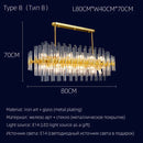 GobekUsa Crystal Chandelier: Elegant Luxury Pendant Lighting for Home, Restaurant & Hotel