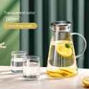 GobekUsa Glass Juice Kettle Set - Large Capacity, High Temp Resistant, Nordic Style
