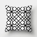 GobekUsa Geometric Stripes Pillowcase 45x45cm Polyester Cushion Cover for Living Room