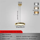 GobekUsa Circular Dining Pendant Chandelier LED Light for Kitchen, Living Room & Bedroom