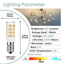 GobekUsa G9 LED Corn Bulb 3W 5W 220V 3000K 6000K Silica Gel SMD2835 Chandelier Light