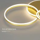 GobekUsa LED Ceiling Chandelier Rings Pendant Light - Minimalist Home Lighting