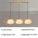 GobekUsa Glass Jelly Pendant Lamp - Minimalist Luxury Design for Home Living Room