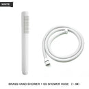 GobekUsa Brass Handheld Shower Head in Brushed Golden Finish