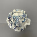 GobekUsa Handmade Porcelain Fold Pattern Vase - Home Decoration & Floral Arrangement