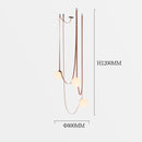 GobekUsa Duplex Wabi Sabi Designer Villa Belt Living Room Chandelier Nordic Ceiling Light