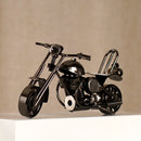 GobekUsa 14cm Retro Motorcycle Model Metal Figurine Home Decor & Toy