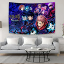 GobekUsa Jujutsu Kaisen Anime Tapestry - 90x150cm Aesthetic Room Decor & Wall Art
