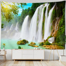 GobekUsa Coastal Cave Tapestry Wall Hanging - Boho Seaside Landscape Room Decor