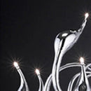 GobekUsa Iron Swan Pendant Lamp | Nordic LED Chandelier for Home Decor