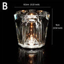 GobekUsa Crystal Diamond Night Light | Rechargeable LED Table Lamp