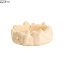 "GobekUsa Ceramic Bubble Clouds Ashtray for Home & Office Smoking Accessories"